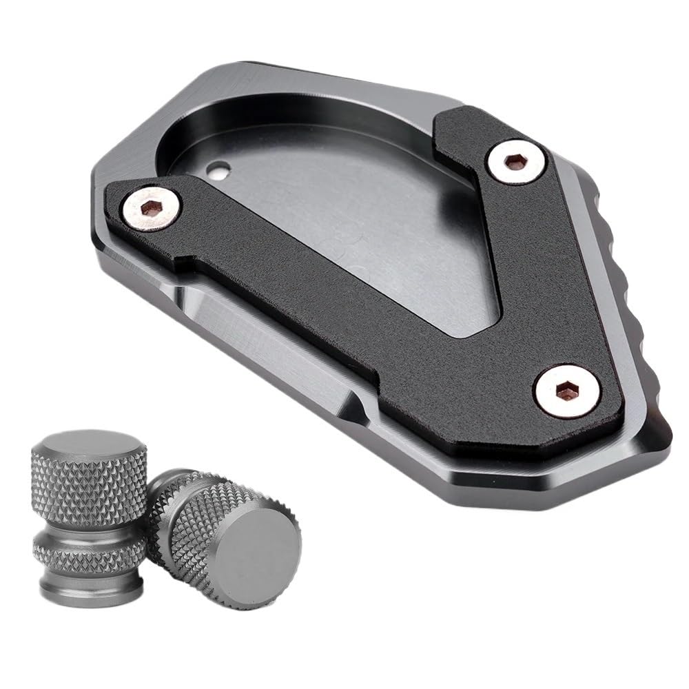 Seitenständer Unterlage Für Für V-Strom 650 XT Motorrad Zubehör Aluminium Ständer Fuß Seite Stehen Enlarger Pad Seitenständer Unterlage Für Für V-Strom 650 XT Motorrad Zubehör Aluminium Ständer Fuß Seite Stehen Enlarger Pad von YTVPPKLGG