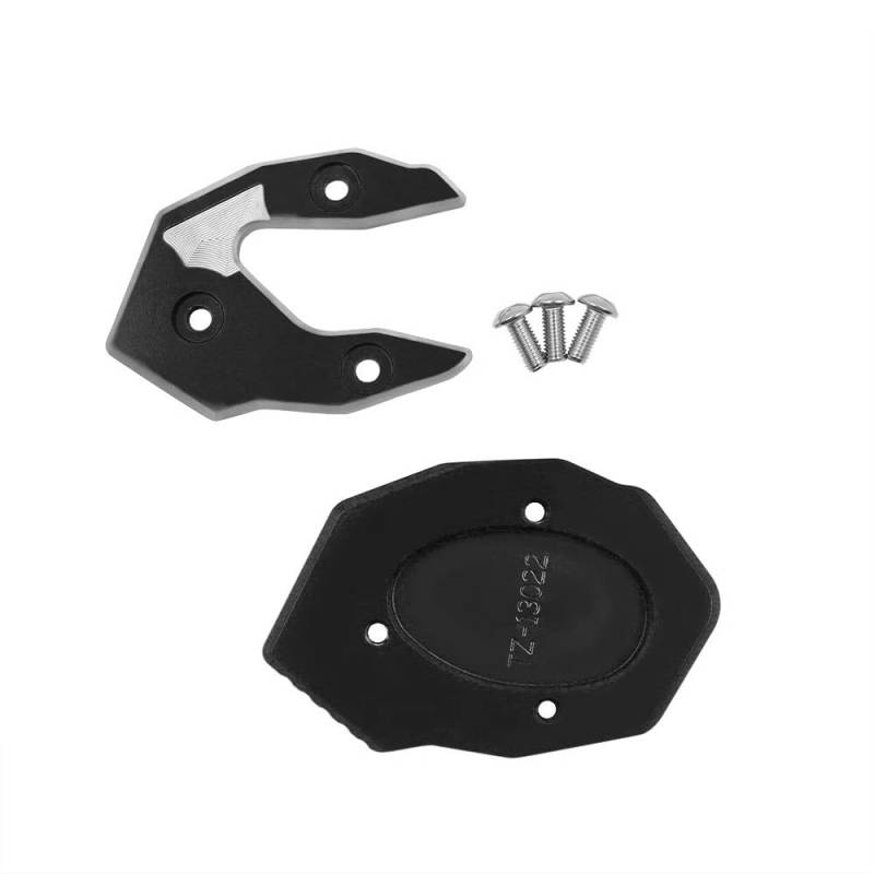 Seitenständer Unterlage Für Für ve&rsys 300 Für ve&rsys X250 Motorrad Ständer Verlängerung Pad Fuß Seite Stehen Vergrößern Unterstützung Platte von YTVPPKLGG