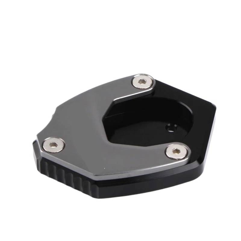 Seitenständer Unterlage Für Für ve&rsys 650 Für ve&rsys 650 Motorrad Seite Stehen Pad Platte Ständer Enlarger Unterstützung Verlängerung von YTVPPKLGG