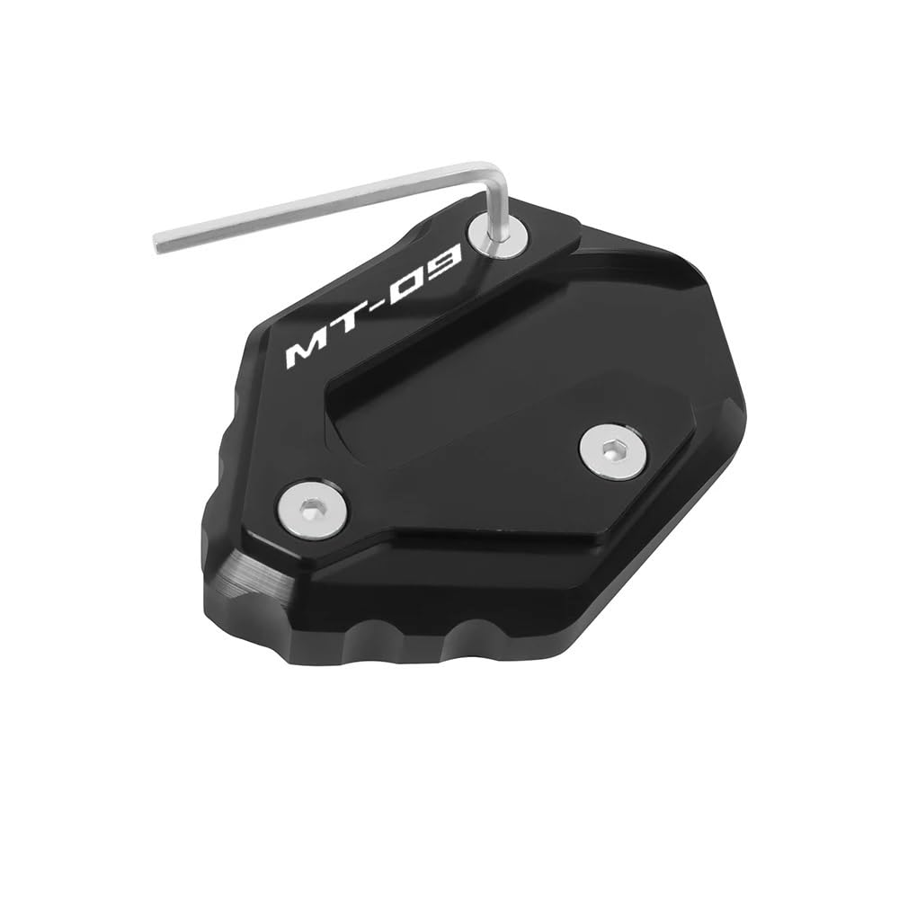 Seitenständer Unterlage Ständerverlängerungsplatte für MT-09 MT09 MT 09 für Tracer XSR900 Ständerstützplatte Vergrößerungspad Seitenständer Unterlage Ständerverlängerungsplatte für MT-09 MT09 MT 09 für Tracer XSR900 Ständerstützplatte Vergrößerungspad von YTVPPKLGG