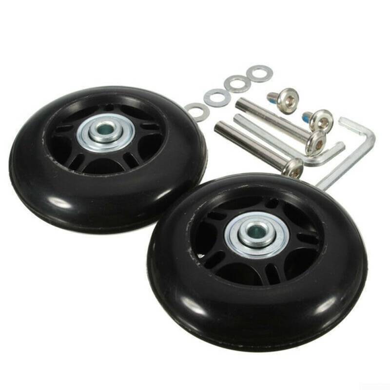 YUANGANG Ersatzräder für Gepäck, Koffer, Rollschuh-Reparatur-Set, Lager-Reparatur-Set (70 mm x 18 mm), 2 Stück von YUANGANG