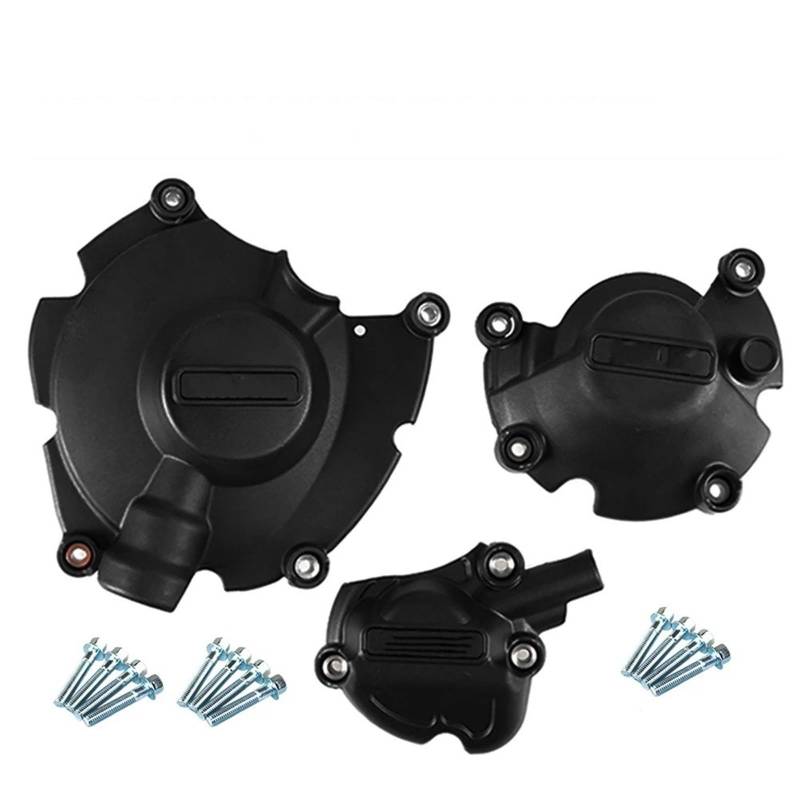 Engine Protection Plate Für GB Für Racing Für R1 R1M R1S 2015 16 17 18 19 2020 2021 2022 2023 2024 Motorräder Motor Abdeckung Schutz GBRacing Motor Abdeckungen Skid Plate Engine(One Set Black (3)) von YUCHUJCGSS