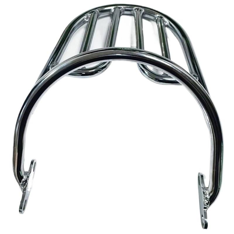 Für Triumph Für Bonneville T120 T100 2017-2020 Chrom Rücksitz Gepäckträger Griff Haltegriff Heckstange Motorrad Hintergepäckträgerplatte von YUCHUJCGSS