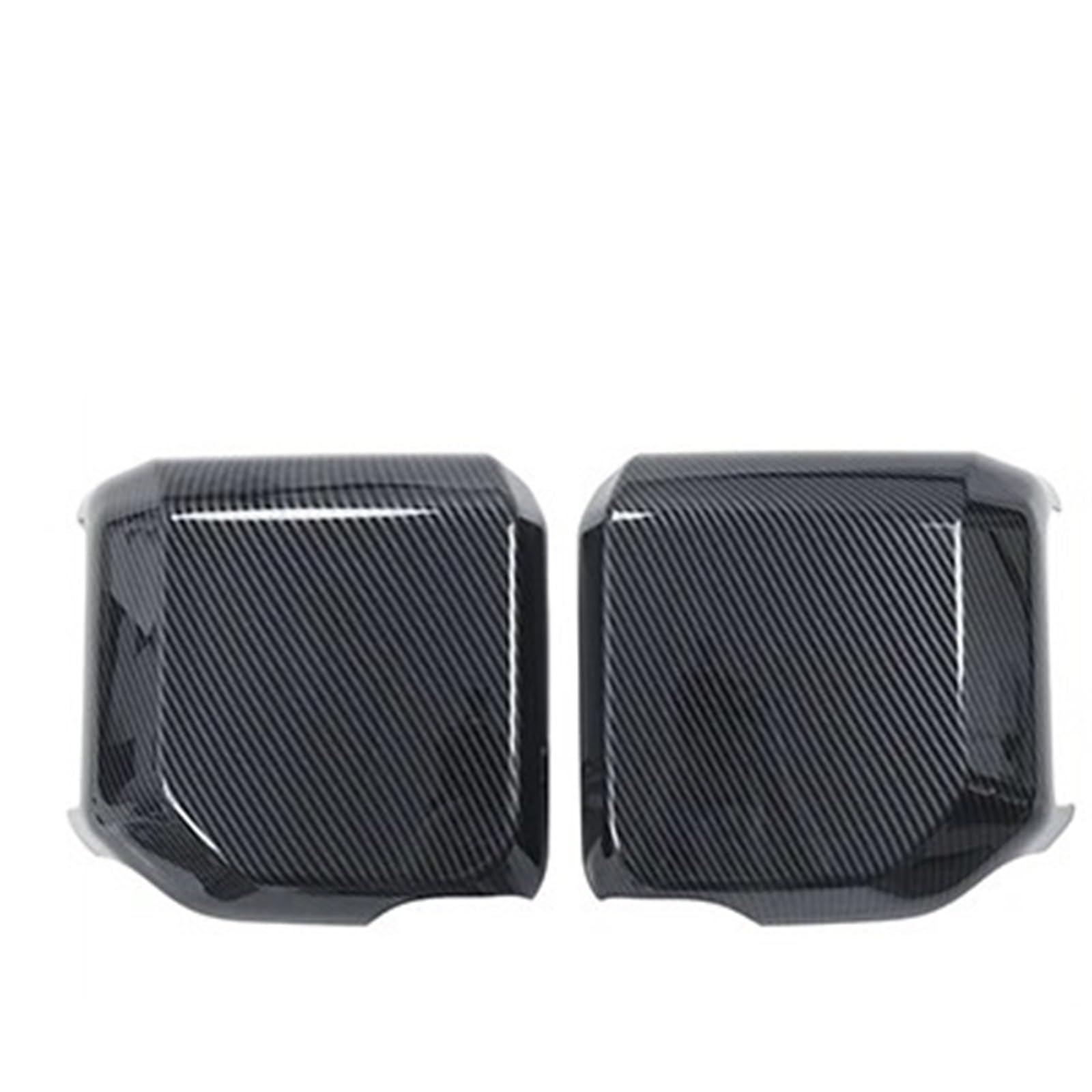 Kompletter Rückspiegel Für 2024 Für Lexus GX550 Rückspiegel Dekoration Abdeckungen GX 550 Außen Upgrade Zubehör Modifikation Tuning Body Kit Komplette Außenspiegel Auto(Carbon Fiber Pattern) von YUCHUJCGSS