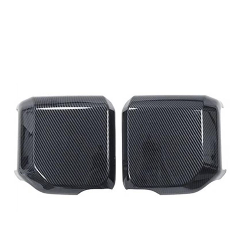 Kompletter Rückspiegel Für 2024 Für Lexus GX550 Rückspiegel Dekoration Abdeckungen GX 550 Außen Upgrade Zubehör Modifikation Tuning Body Kit Komplette Außenspiegel Auto(Carbon Fiber Pattern) von YUCHUJCGSS