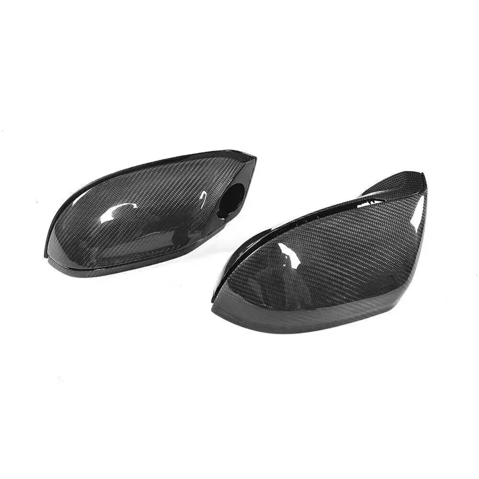 Kompletter Rückspiegel Für A7 S7 RS7 2011 2012 2013 2014 2015 2016 2017 Ohne Side Assist MO 1 Paar Ersatz-Seitenrückspiegel-Abdeckungskappen Komplette Außenspiegel Auto(Carbon Fiber Look) von YUCHUJCGSS