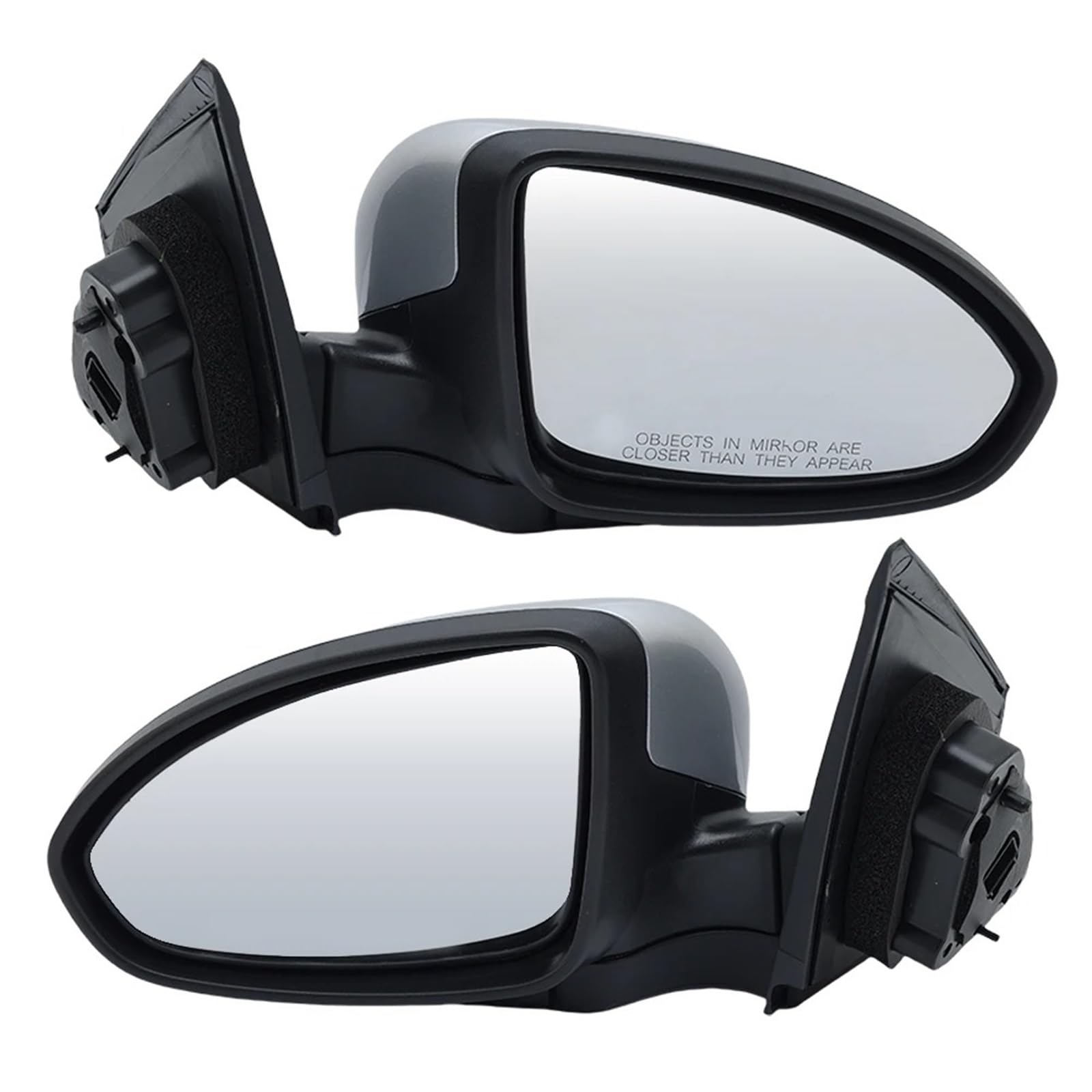 Kompletter Rückspiegel Für Chevrolet Für Cruze 2009-2014 Beheizte Manuelle Klapp Silber Grau Seite Spiegel Auto Zubehör 5 Drähte Rückspiegel Montage Komplette Außenspiegel Auto(1 Pair) von YUCHUJCGSS