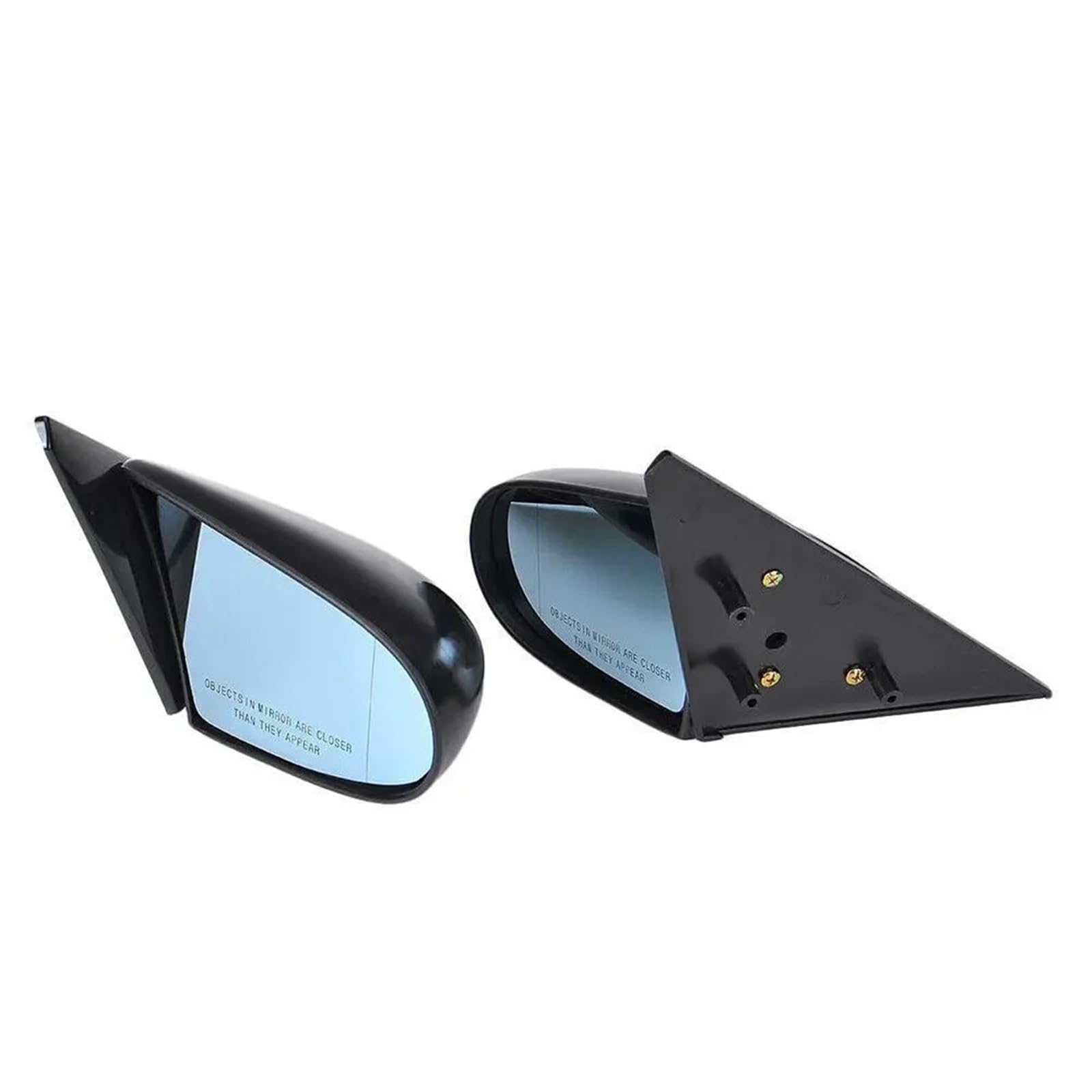 Kompletter Rückspiegel Für Civic EG Für Limousine 1992-1995 4 Tür 2X Löffel Stil Seite Tür Flügel Spiegel Manuell Einstellbare Rückspiegel Komplette Außenspiegel Auto(Black) von YUCHUJCGSS