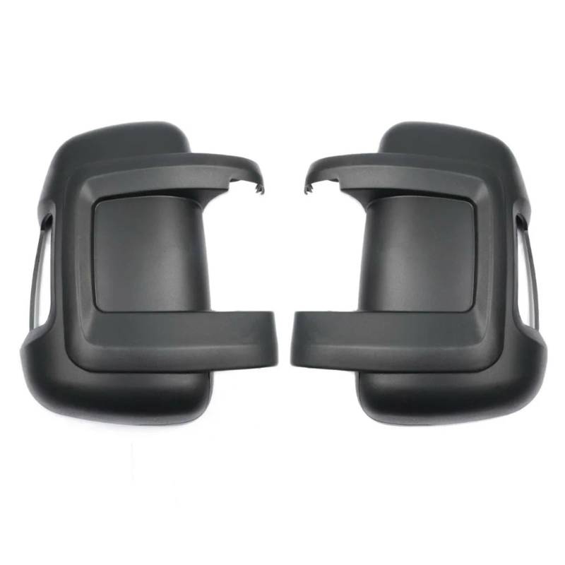 Kompletter Rückspiegel Für FIAT Für Ducato Für Peugeot Für Boxer Für Citroen Für Jumper 2006-2020 Links Rechts 2 Stück Set Außen Spiegel Abdeckung Schwarz Komplette Außenspiegel Auto(Left) von YUCHUJCGSS