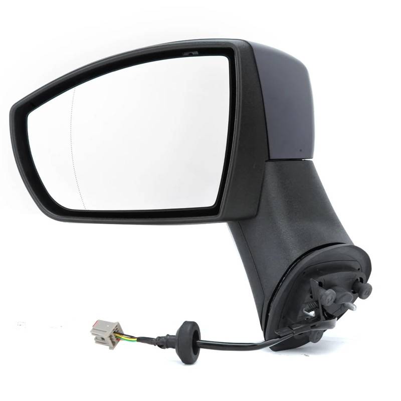 Kompletter Rückspiegel Für Ford Für EcoSport 2011 2012-2017 Tür Flügel Spiegel 5 Draht Blinker Lampe Autos Zubehör Seite Rückspiegel Montage Komplette Außenspiegel Auto(1Pc Left) von YUCHUJCGSS