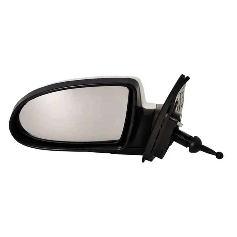 Kompletter Rückspiegel Für Hyundai Für Accent 2003-2010 Auto Tür Rückspiegel Montage Außerhalb Rück Seite Spiegel Assy Komplette Außenspiegel Auto(Manual White left2) von YUCHUJCGSS