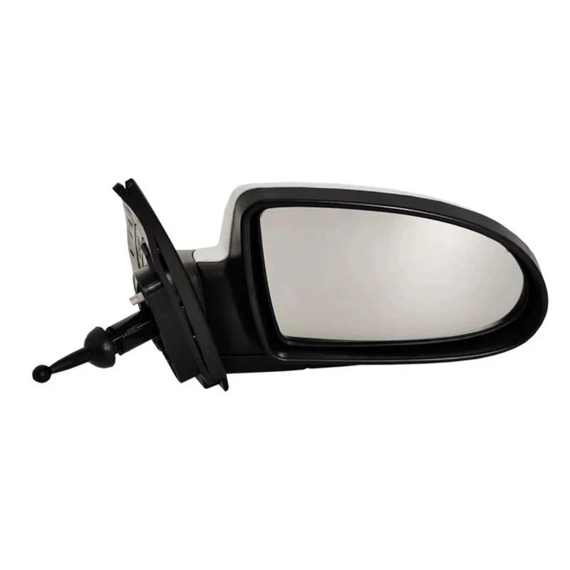 Kompletter Rückspiegel Für Hyundai Für Accent 2003-2010 Auto Tür Rückspiegel Montage Außerhalb Rück Seite Spiegel Assy Komplette Außenspiegel Auto(Manual White right1) von YUCHUJCGSS