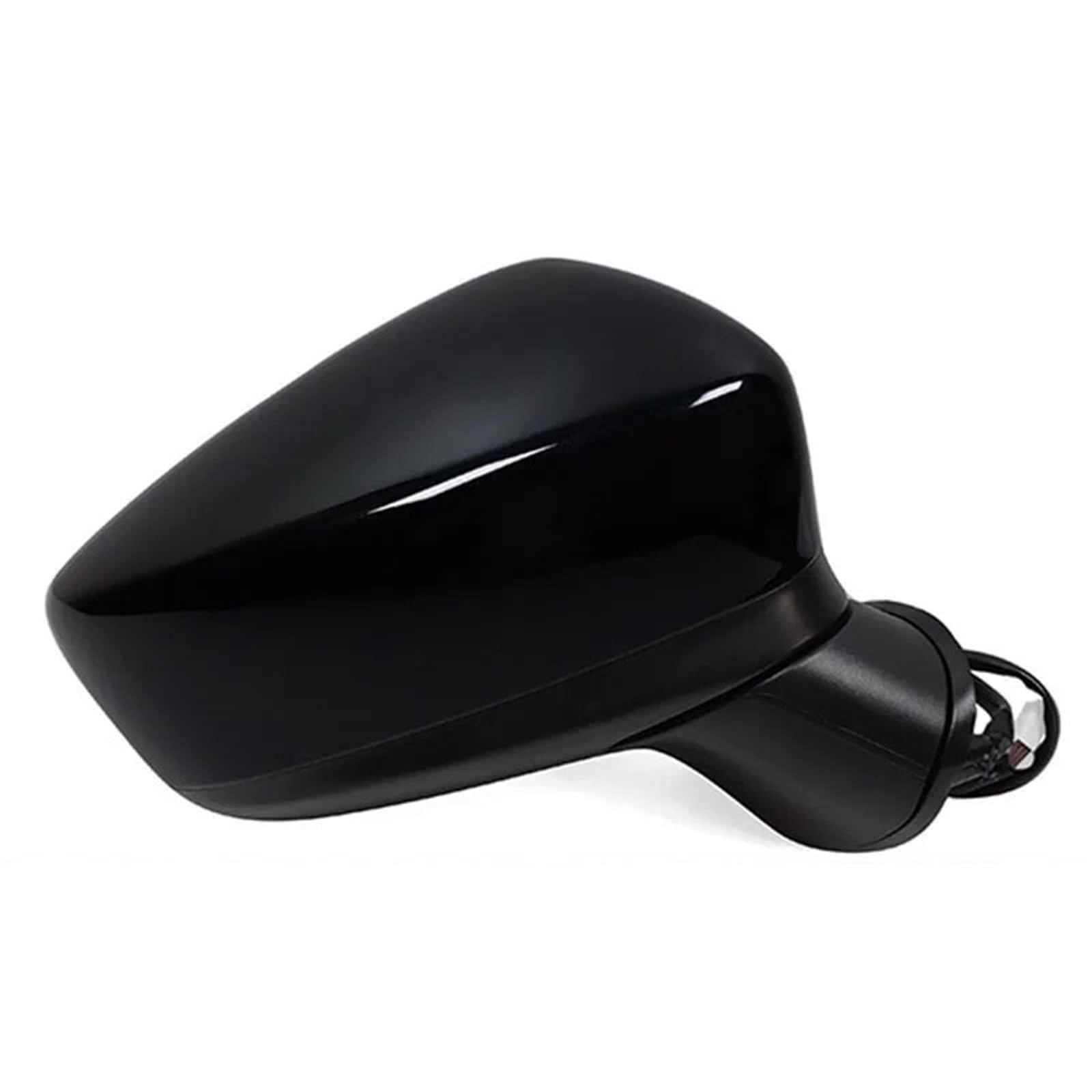 Kompletter Rückspiegel Für Mazda 3 Für AXELA Für LHD 2014 2015 2016 Rückspiegel Assy Tür Flügel Seite Spiegel Mit Signal Lampe Auto Spiegel Komplette Außenspiegel Auto(Black 8Pins R222) von YUCHUJCGSS