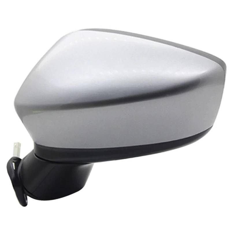 Kompletter Rückspiegel Für Mazda 3 Für Axela 2014-2016 Auto Heizung Elektrische Klapp Blinker Objektiv Einstellung Auto Zubehör Rückspiegel Montage Komplette Außenspiegel Auto(8 Wire Left17) von YUCHUJCGSS