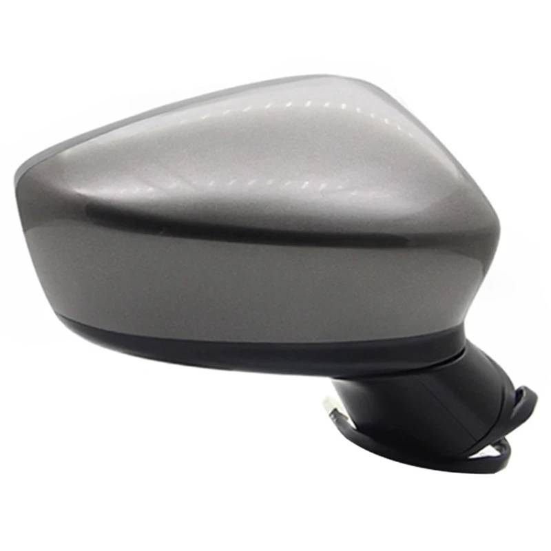 Kompletter Rückspiegel Für Mazda 3 Für Axela 2014-2016 Auto Heizung Elektrische Klapp Blinker Objektiv Einstellung Auto Zubehör Rückspiegel Montage Komplette Außenspiegel Auto(8 Wire Right) von YUCHUJCGSS