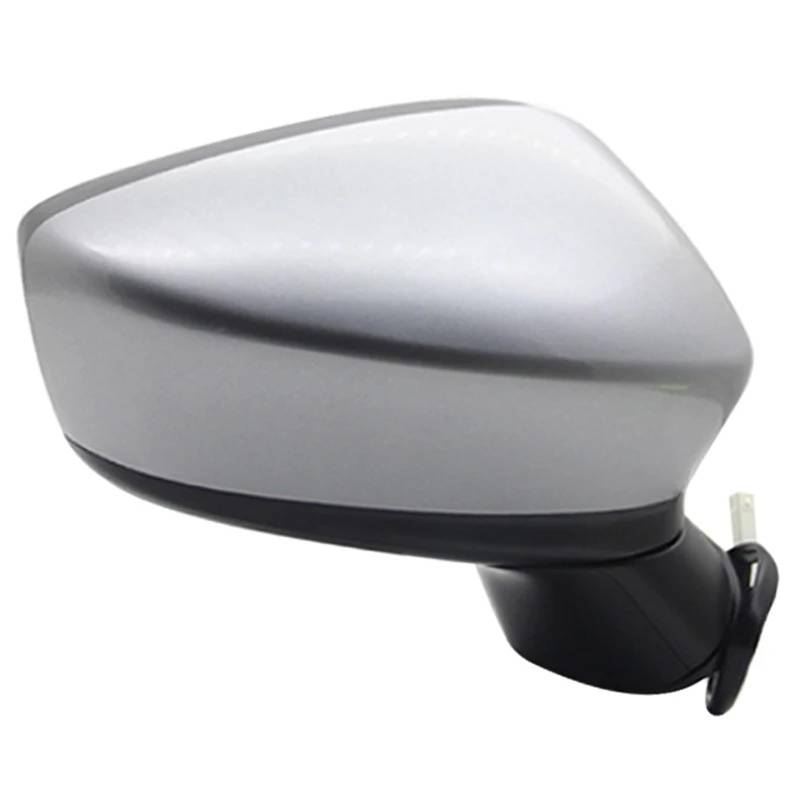 Kompletter Rückspiegel Für Mazda 3 Für Axela 2014-2016 Auto Heizung Elektrische Klapp Blinker Objektiv Einstellung Auto Zubehör Rückspiegel Montage Komplette Außenspiegel Auto(8 Wire Right18) von YUCHUJCGSS