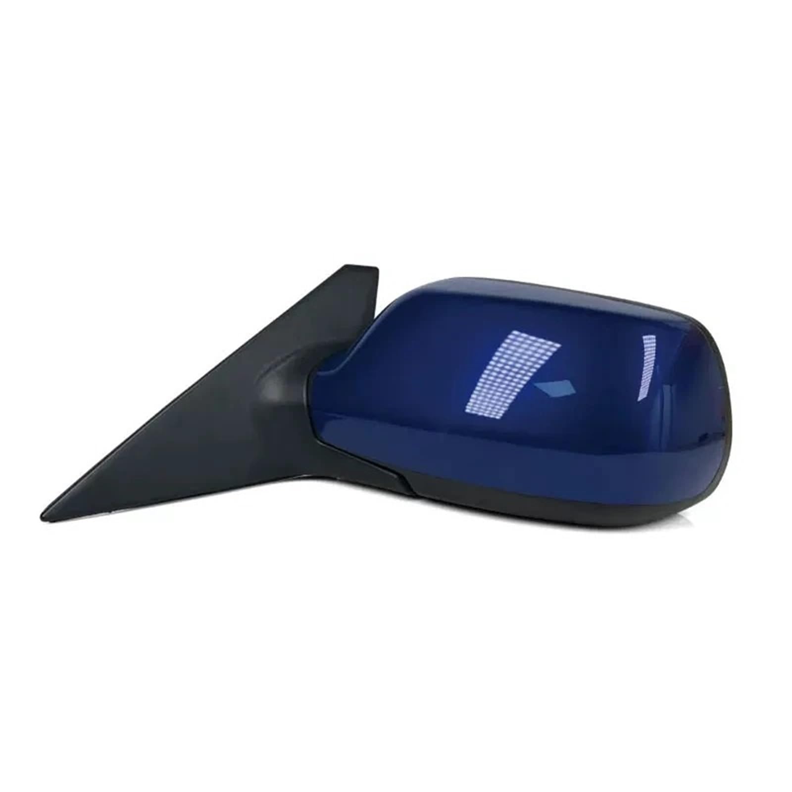 Kompletter Rückspiegel Für Mazda 6 M6 2003-2012 Auto Seite Rückspiegel Assy Blinker Montage 5PINS-Power Falten Komplette Außenspiegel Auto(Ocean Blue-LH) von YUCHUJCGSS