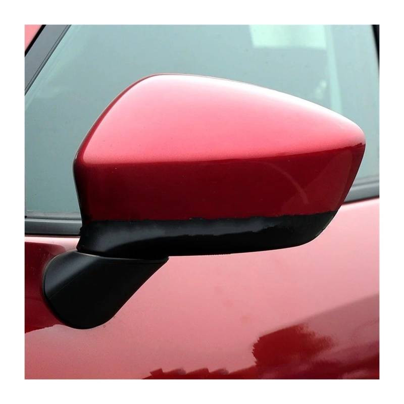 Kompletter Rückspiegel Für Mazda Für CX-5 CX5 KE 2013 2014 8-PINS Blinker Heizung Elektrische Klapp Auto Außen Rück Tür Spiegel Assy Komplette Außenspiegel Auto(Passion Red Left) von YUCHUJCGSS