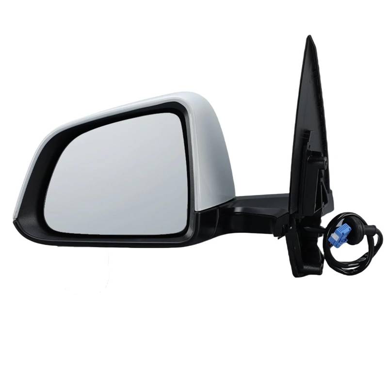 Kompletter Rückspiegel Für Tesla Für Modell Für Y 2004-2024 Mit Lünette Ohne Etikett Weiß Seite Spiegel Autos Zubehör 13 Draht Seite Rückspiegel Montage Komplette Außenspiegel Auto(1pc Left) von YUCHUJCGSS