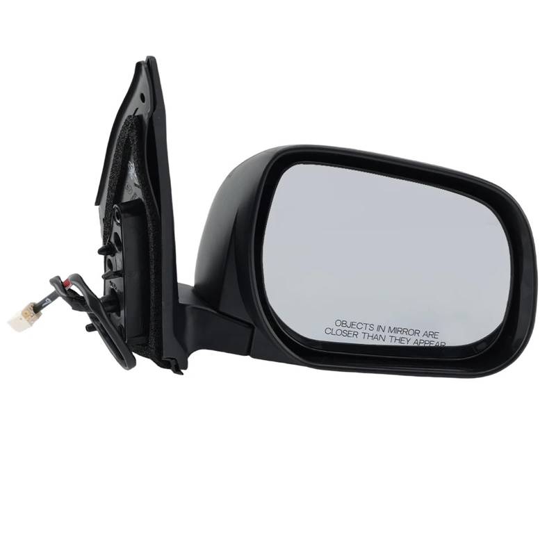 Kompletter Rückspiegel Für Toyota Für RAV4 2009 2010 2011 2012 Schwarz Seite Flügel Spiegel Auto Zubehör 3 Drähte Seite Rückspiegel Montage Komplette Außenspiegel Auto(1pc Right) von YUCHUJCGSS