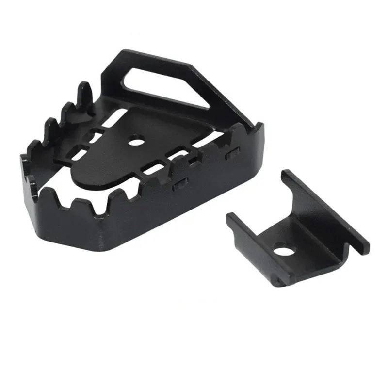Motorrad Fußrasten Für F750GS Für F850GS 2018-2022 Hinten Fuß Bremshebel Pedal Vergrößern Verlängerung Hinten Brems Peg Pad Extender Motorrad Fußstütze von YUCHUJCGSS