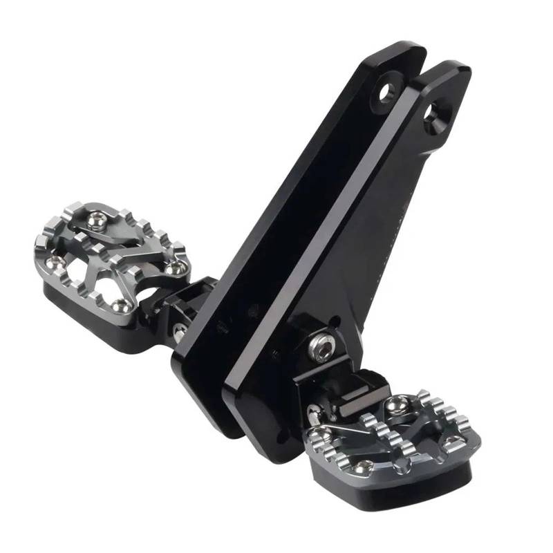 Motorrad Fußrasten Für X-ADV 750 2021-2024 Fußstütze Fußrasten Passagier Fuß Pedal Faltbare Motorrad Fußstütze(Titanium) von YUCHUJCGSS