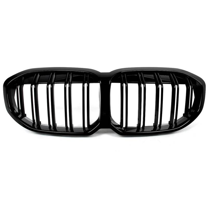 Nierengitter Grill Für 1er F40 5-Türer Schrägheck 2019+ Frontnierengrill Glänzend Schwarz Autozubehör Werkzeuge Kühlergrill Vorne von YUCHUJCGSS