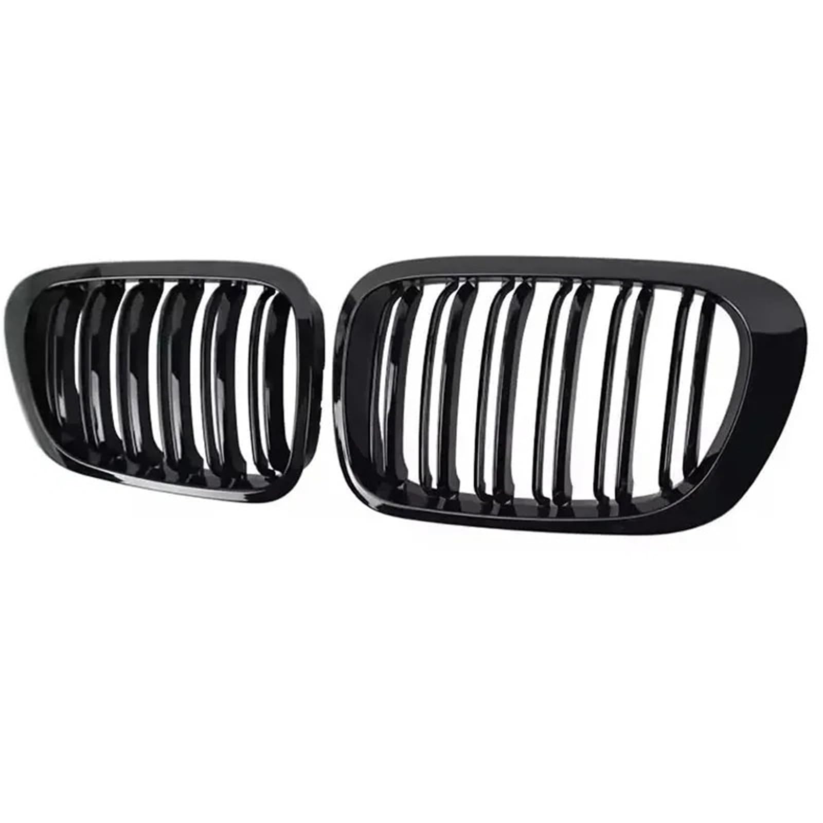 Nierengitter Grill Für 3er E46 4-Türer 1998-2001 Auto-Frontnierengrill Schwarz Glänzender Kühlergrill Doppellamellen-Haube Renngrill-Ersatz Kühlergrill Vorne Nierengitter Grill Für 3er E46 4-Türer 1998-2001 Auto-Frontnierengrill Schwarz Glänzender Kühlergrill Doppellamellen-Haube Renngrill-Ersatz Kühlergrill Vorne von YUCHUJCGSS