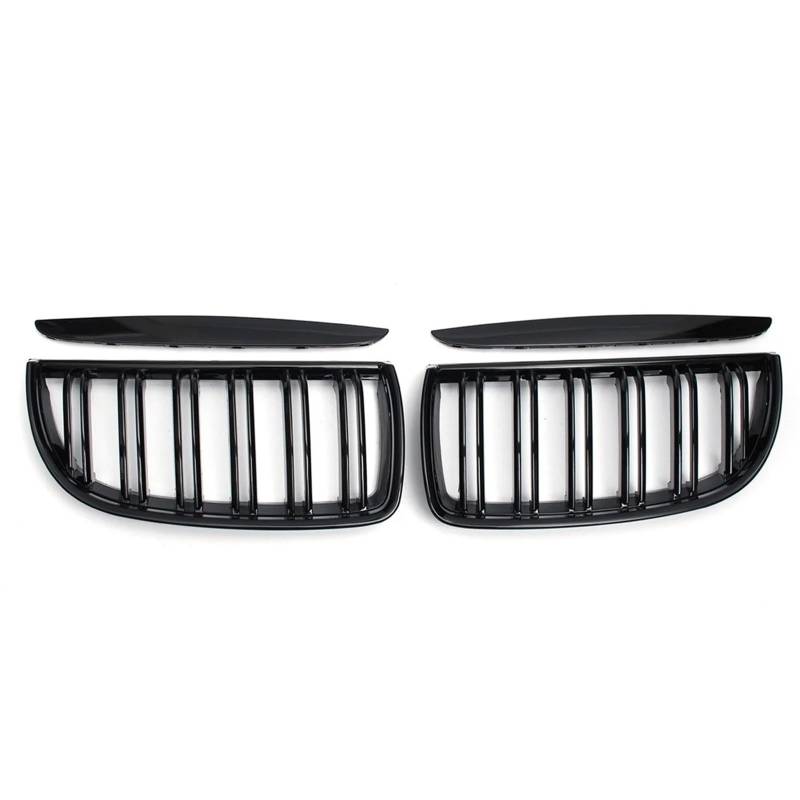 Nierengitter Grill Für 3er E90 E91 320i 323i 328i 335i 2005 2006 2007 2008 Auto Front Nieren Ersatzgitter Grill Haube Augenlider Kühlergrill Vorne von YUCHUJCGSS