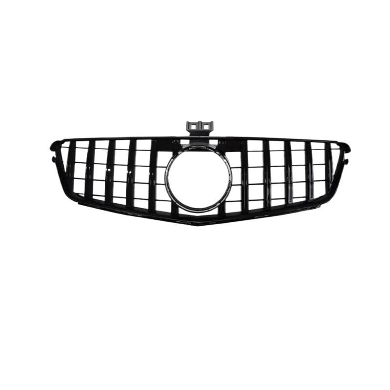 Nierengitter Grill Für Benz C W204 C43 2007-2014 C180 C200 C250 C300 Für AMG Für GT Frontstoßstangengrill Haubengrill Diamant-Tuning Kühlergrill Vorne(GT Black) von YUCHUJCGSS
