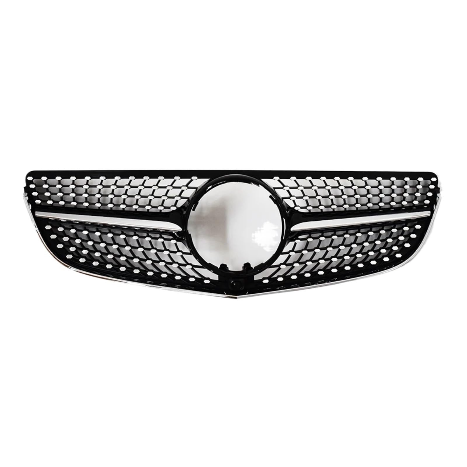 Nierengitter Grill Für Benz E Coupe W207 C207 A207 2009-2016 E200 E260 E320 E350 E400 E500 Stoßfänger Mesh Fronteinlass Grille Grill Styling Kühlergrill Vorne(13-16 Diamond Black) von YUCHUJCGSS