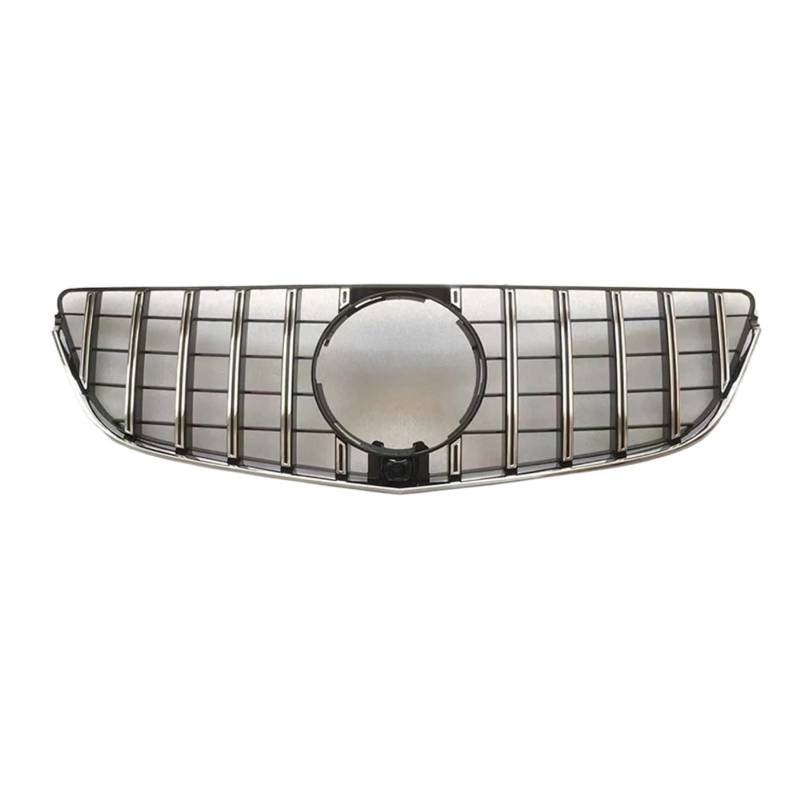 Nierengitter Grill Für Benz E Coupe W207 C207 A207 2009-2016 E200 E260 E320 E350 E400 E500 Stoßfänger Mesh Fronteinlass Grille Grill Styling Kühlergrill Vorne(2013-2016 G*T Silvery) von YUCHUJCGSS