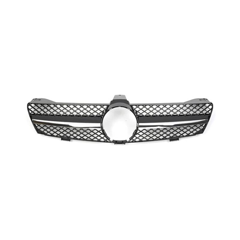 Nierengitter Grill Für Benz Für CLS-Klasse W219 2005-2008 CLS350 CLS550 CLS63 Für AMG Glänzend Schwarz Für GTR Style Grille Diamond Style Stoßstangengrill Kühlergrill Vorne(AMG-Chrome Black) von YUCHUJCGSS