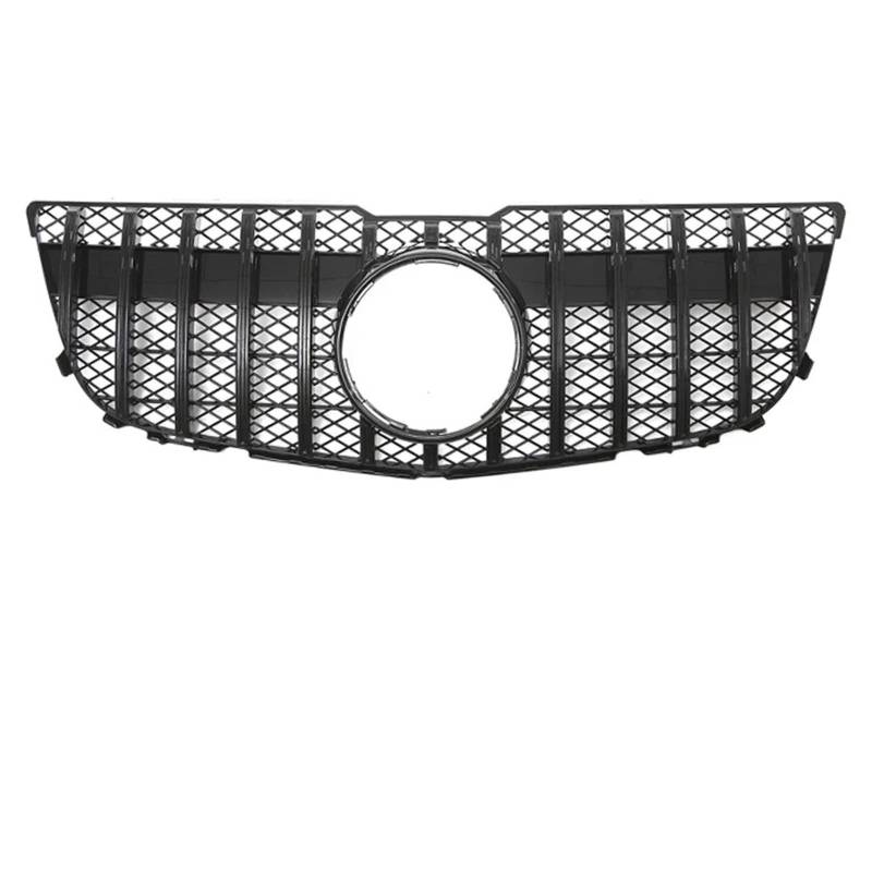 Nierengitter Grill Für Benz Für GLK-Klasse X204 2013-2015 GLK250 GLK300 GLK350 Für GTR Style Oberer Kühlergrill Black Diamonds Style Racing Grilles Kühlergrill Vorne(G*T-Black WNet) von YUCHUJCGSS
