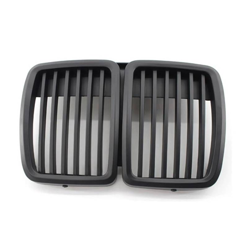 Nierengitter Grill Für E30 FÜR E30 325i 325is 325iX 325 325e 325es 318i 320i Für M3 1983-1991 Front Hood Niere Kühlergrill Kühlergrill Vorne(Matte Black) von YUCHUJCGSS
