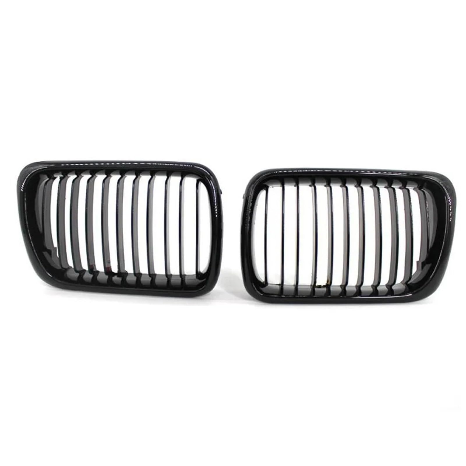 Nierengitter Grill Für E36 1992-1996 1997-1999 318i 323i 325i 320i 328i Kühlergrill ABS Front Ersatz Haube Niere Grill Kühlergrill Vorne(1997-1999 Gloss Black) von YUCHUJCGSS