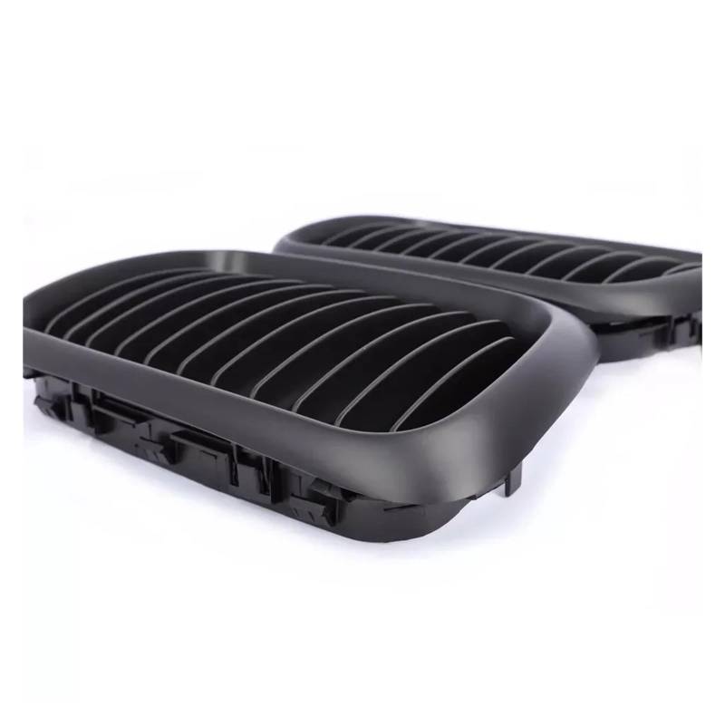 Nierengitter Grill Für E36 3er-Serie 1997–1999 Autogrill Einzeilige Frontniere ABS-Fronthaubengrill Schwarz 51138195152 51138195151 Teile Kühlergrill Vorne(Matte Black) von YUCHUJCGSS