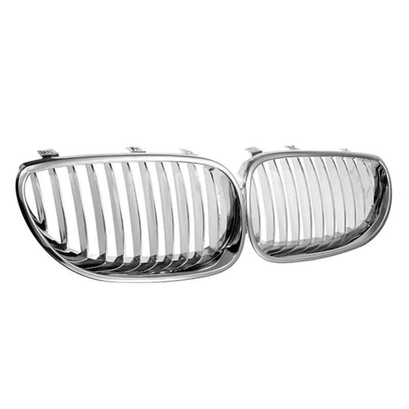 Nierengitter Grill Für E60 E61 5 Serie Für M5 2003-2009 Front Stoßstange Chrom Sport Breite Niere Grill 51137065701 Kühlergrill Vorne von YUCHUJCGSS