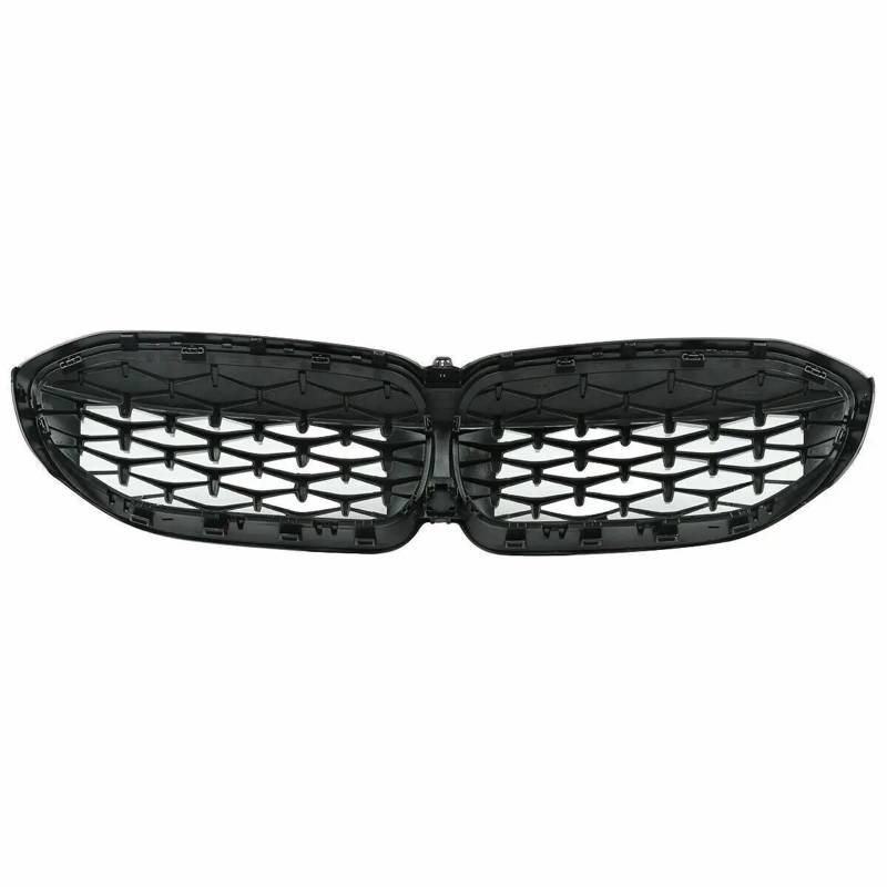 Nierengitter Grill Für G20 3er G20 G21 G28 2019-2022 Frontstoßstange Haube Nierengrill Renngitter Ersatz Black Diamond Meteor Style Kühlergrill Vorne von YUCHUJCGSS