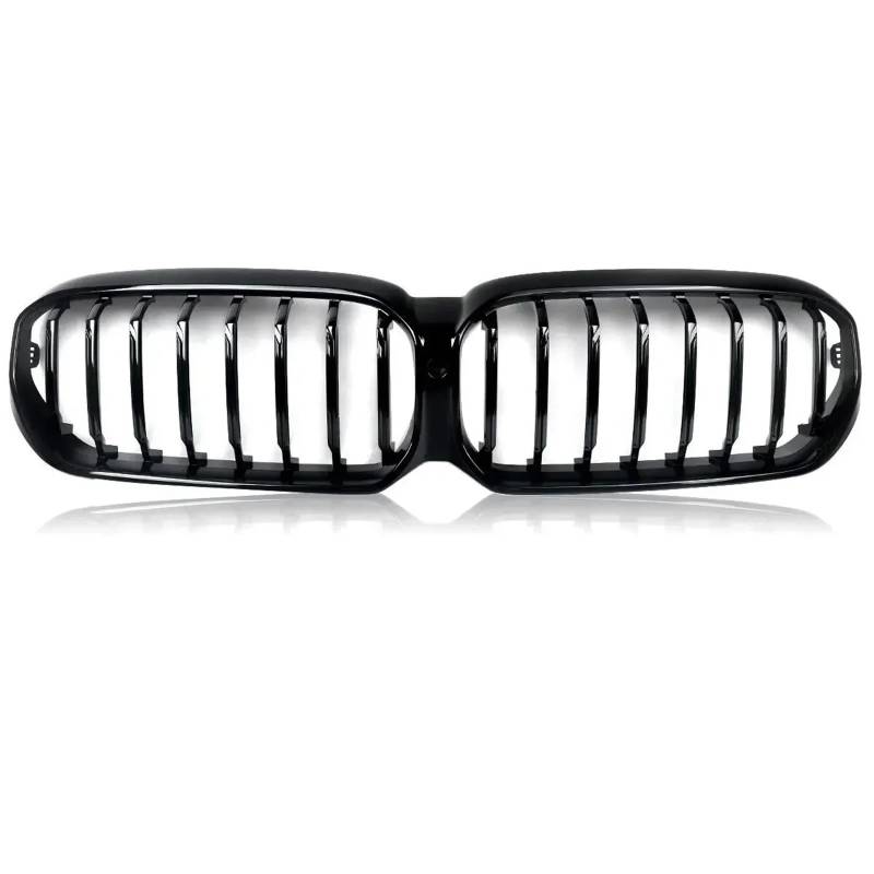Nierengitter Grill Für G30 G31 5 Serie 2021 2022 2023 Glänzend Schwarz Front Stoßstange Niere Grill Kühlergrill Vorne von YUCHUJCGSS