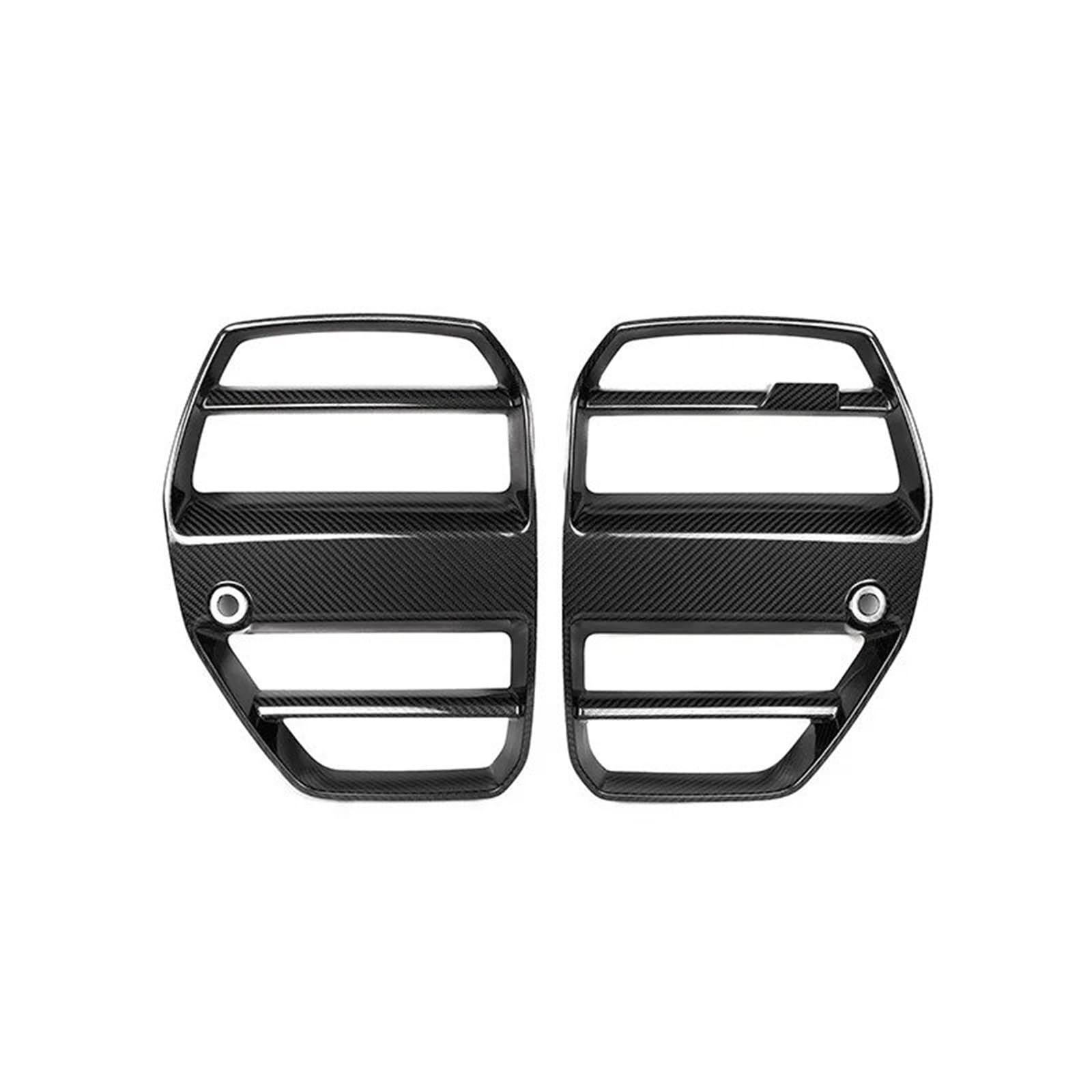 Nierengitter Grill Für G80 G81 Für M3 G82 G83 Für M4 2021+ Stoßstangen-Renngrills Real Carbon Fiber Front Nierengrill Für XDrive Competition Kühlergrill Vorne(ST) von YUCHUJCGSS