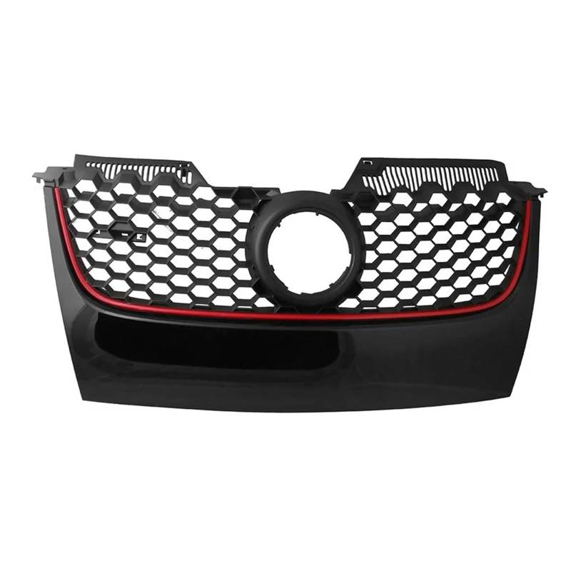 Nierengitter Grill Für Golf 5 Stoßstangengrill ABS Fahrzeugbeschläge Rostfrei Rüttelfest Frontgrills Center Auto Supply Cellular Red Line Kühlergrill Vorne von YUCHUJCGSS