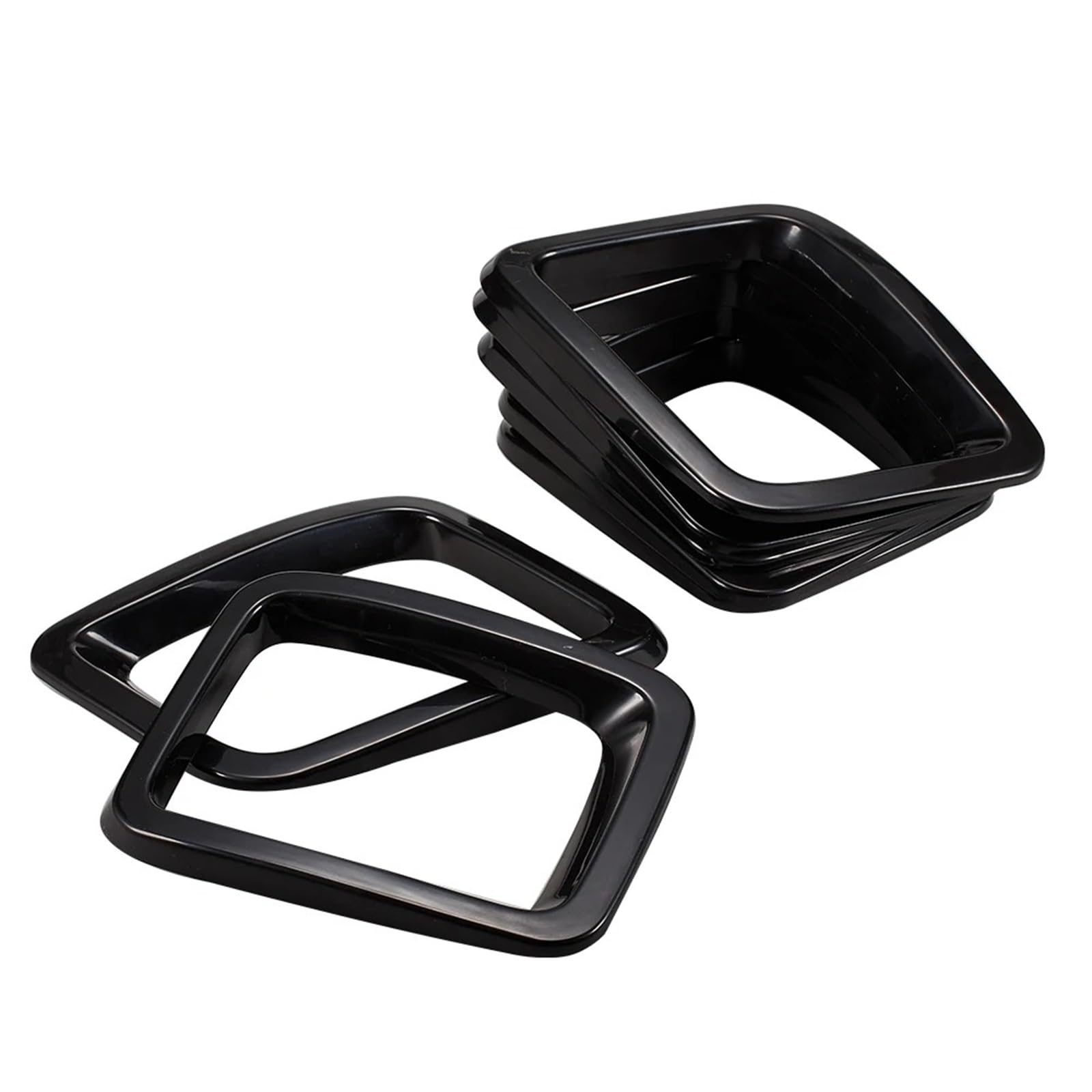 Nierengitter Grill Für Jeep Für Compass 2017-2020 Frontgrilleinsatz Grillabdeckung Kohlefaser Schwarz Frontgrill Mesh Einsätze Abdeckrahmen Kühlergrill Vorne(Black) von YUCHUJCGSS