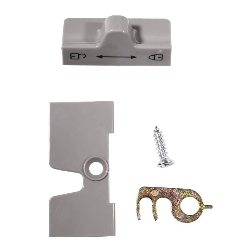 YUCKMZ Türriegel Kühlschrank Tür Zusatzschloss für Gefrierschrank Kompatibel mit Kühlschrank Serie 7 2412757300 von YUCKMZ