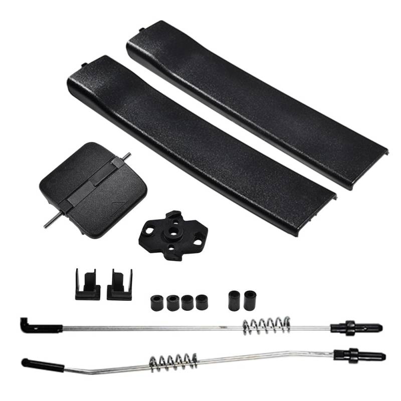 YUCKMZ Schiebefenster Reparatursatz Seitenfenster Ersatzteile Kompatibel mit VW T5 Transporter 7H0847788A von YUCKMZ