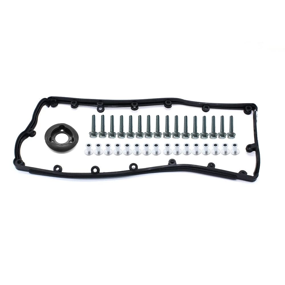 YUCKMZ Ventildeckeldichtung Kit mit Schrauben Kompatibel mit VW Touareg T5 Transporter 2.5 Tdi 070103469A YUCKMZ Ventildeckeldichtung Kit mit Schrauben Kompatibel mit VW Touareg T5 Transporter 2.5 Tdi 070103469A von YUCKMZ