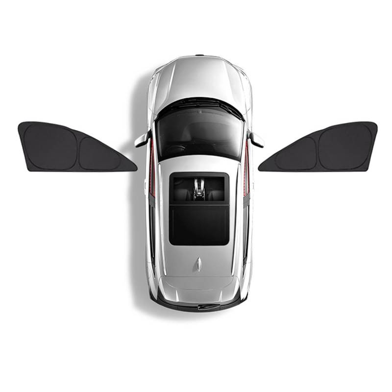 Sonnenschutz Auto für BMW X4 2019 2020 2021 2022 2023 2024, Auto Seitenfenster Sonnenschutz UV Schutz Verdunkelung Sichtschutz Vorhang Hitzeschutz für Seitenscheibe,A/2 Front Windows von YUEDAM