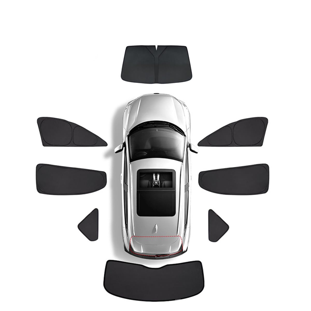 Sonnenschutz Auto für Ford Focus Hunting Edition 2021-, Auto Seitenfenster Sonnenschutz UV Schutz Verdunkelung Sichtschutz Vorhang Hitzeschutz für Seitenscheibe Sonnenschutz Auto für Ford Focus Hunting Edition 2021-, Auto Seitenfenster Sonnenschutz UV Schutz Verdunkelung Sichtschutz Vorhang Hitzeschutz für Seitenscheibe von YUEDAM