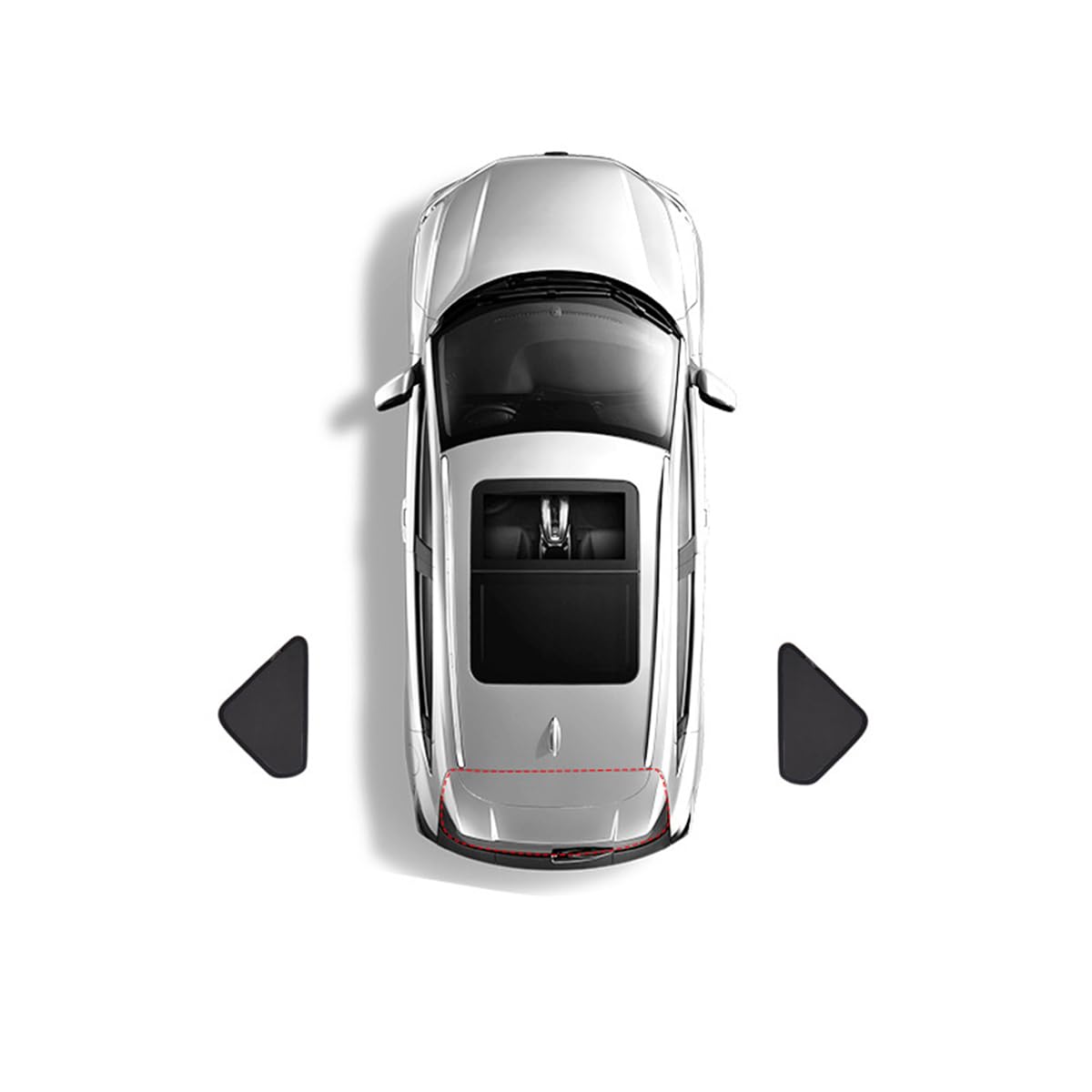 Sonnenschutz Auto für Jeep Compass 2016-2024, Auto Seitenfenster Sonnenschutz UV Schutz Verdunkelung Sichtschutz Vorhang Hitzeschutz für Seitenscheibe,D/2 Triangular Windows Sonnenschutz Auto für Jeep Compass 2016-2024, Auto Seitenfenster Sonnenschutz UV Schutz Verdunkelung Sichtschutz Vorhang Hitzeschutz für Seitenscheibe,D/2 Triangular Windows von YUEDAM