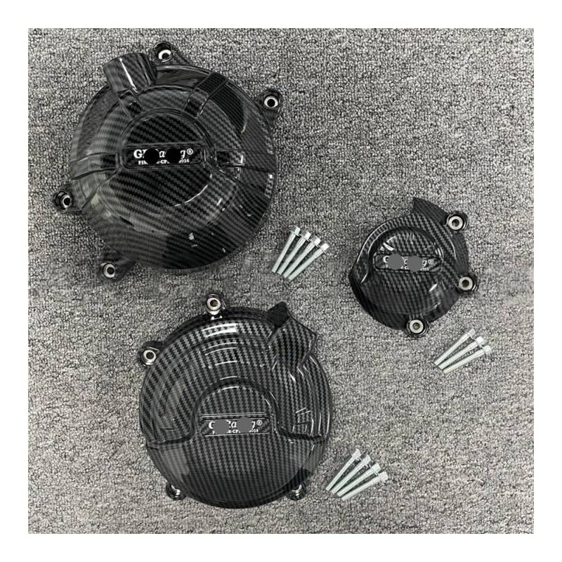 Motorrad Motorstatorabdeckung FÜR CBR500R CB500F CB500X 2019 2020 2021 2022 2023 Motor Schutzhülle CBR 500R CB 500F CB500 X 2019-2023 von YUEDONGLAN